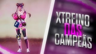 🔴 FREE FIRE AO VIVO 🔴 🔥 X-TREINO DÁS CAMPEÃS 🔥