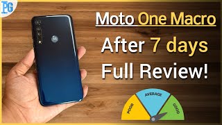 Moto One Macro : After 1 Week FULL REVIEW !