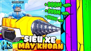 Mình Sỡ Hữu XE MÁY KHOAN?? Trở Thành NGƯỜI KHOAN TƯỜNG Mạnh Nhất Trong Drill Block | Roblox