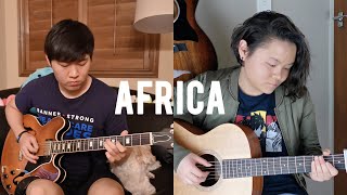 Africa - Toto ft. X&Y Band // Guitar, Bass, Saxophone Cover