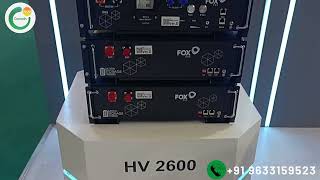 FOX ESS Hybrid Solar Inverter with Lithium Battery | LiFePO4 Battery