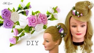 ШПИЛЬКИ  В ПРИЧЕСКУ, МК / DIY Headdress Hairpins