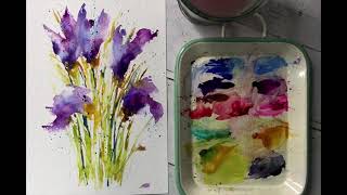 Let's Paint Irises Right Now!