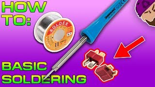 HOW TO: Solder for Beginners | incl. Deans Connectors