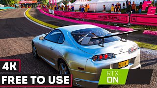 Free To Use Gameplay | Forza Horizon 4 | RTX ON Ultra Graphics | no copyright gameplay