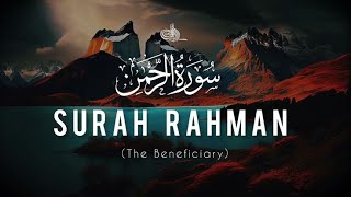 BENEFITS of Surah Al Rahman | surah rahman beautiful voice | ISLAMIC MENTOR