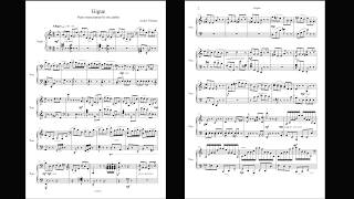 Andrei Fridman - Gigue. Irina Parshina (piano)