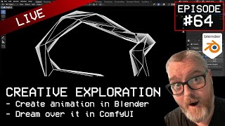 Blender Animation to ComfyUI Dream | Creative Exploration EP64