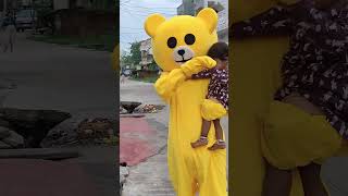 teddy dancing comedy video Telugu #comedy #teddycomedy #comedyprank #teddycomedy #crazyteddy