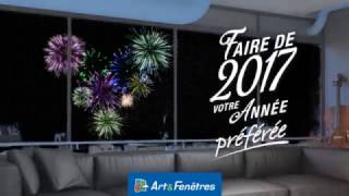 Meilleurs vœux 2017 Art & Fenêtres