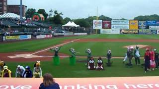 Dance Fever Performs at Long Island Ducks game