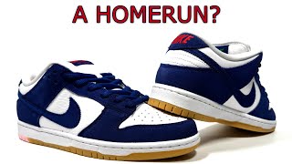 2022 Nike SB Dunk Low LA Dodgers Review - A Home Run?