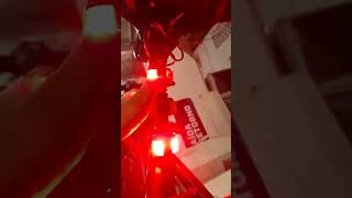 led de alerta da minha bike dura 3 messes sem carregar, bateria 18650 4v.