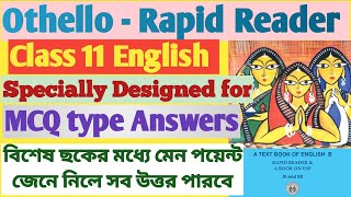 Othello in Bengali || Class 11 English Semester 1 Rapid Reader || best for MCQ || WBCHSE