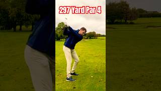 Can I Birdie This Short Par 4 #golf #golfswing #shorts