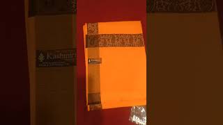 orange shawls available also in +91-9324612077