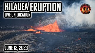 Live On Location Kilauea is Erupting Day 6