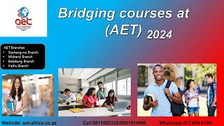 AET bridging courses