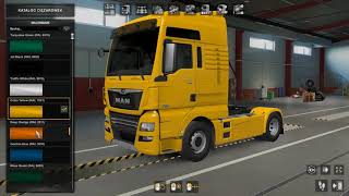 Euro Truck Simulator 2 (2021 12 08) - MAN TGX XXL with EfficientLine 3 parts (1.43 Update) PC PL