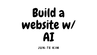 How To Build A Website in 2023