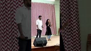 Munbe Vaa Song | Government College chittur #shorts #singing