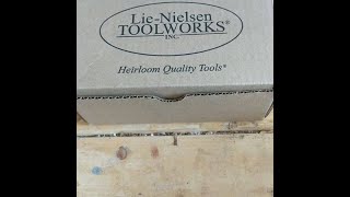 A little something showed up from @lienielsentoolworks! . . . . . #unboxing #woodworking #lieniels