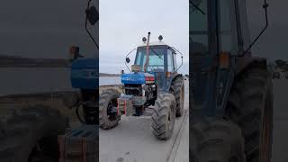 ford 7610 moving and old digger