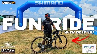 FUN RIDE with BESV JG1 Gravel E-BIKE | May Nanalo ng NEW MTB | Fatbikerph