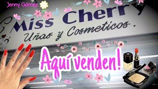 MISS CHERRY EN PLAZA DE LOS CHINOS | RECORRIDO POR LA TIENDA | UÑAS Y MAQUILLAJE