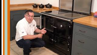 The 1000 X is ESSE’s 100cm luxury electric range cooker