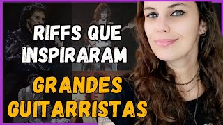 Riffs lendários que inspiraram guitarristas icônicos