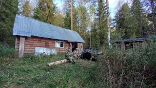 ЖИВЁМ В ТАЁЖНОЙ ИЗБЕ. ОХОТА ПО ПЕРУ. ЗАСЫПАЕМ СОЛОНЦЫ ЛОСЯМ