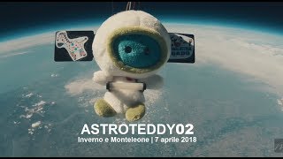 Astroteddy, il pupazzo nello spazio lanciato da Pavia