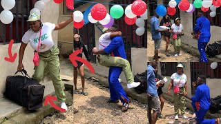 My Bestie return from NYSC and I surprise her and ask her to marry me after 4yrs of friendship