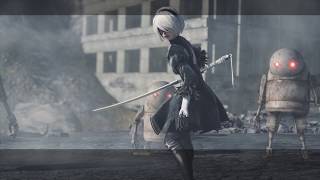 NieR: Automata - последние минуты 2B [Японская озвучка, русские субтитры]