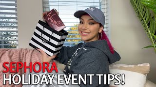 SEPHORA HAUL! HOLIDAY EVENT SHOP WITH ME!