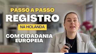 PASSO A PASSO REGISTRO NA HOLANDA COM CIDADANIA ITALIANA