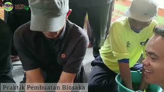 PELATIHAN TEMATIK PEMBUATAN BIOSAKA DAN PUPUK KOMPOS DI BPP CIGALONTANG