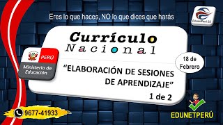 Taller: Sesiones de Aprendizaje - 01