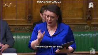 Urging the Government to provide military and policing assistance to Turks and Caicos