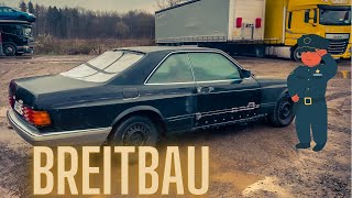 Ich habe meinen Mercedes 560SEC zur Restaurierung nach Bosnien gefahren