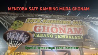 BENAR-BENAR SATE KAMBING ASLI TEGAL | Review Sate Kambing Muda Khas Tegal Ghonam