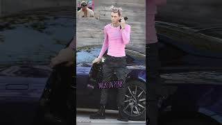 MGK in pink #viral #trending #shorts #meganfox