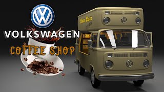 Modifikasi Volkswagen Combi Untuk Usaha Cafe