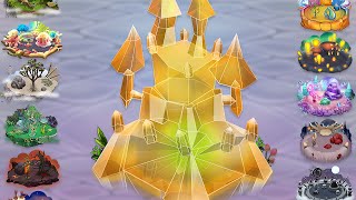 Castle Bass - All Monster Sounds & Islands (My Singing Monsters)