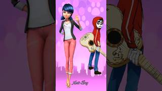 Miraculous characters as skull | #miraculous #shorts #viral