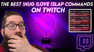 How to add Hug Love and Slap commands for Twitch with Streamelements