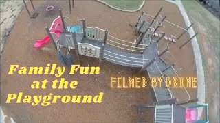 Family Fun at the Park (Drone home video)