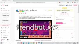 Pinksale Trending Bot | Top #12 | #Pinksale.finance | #Pinksale Trending Service #marketing