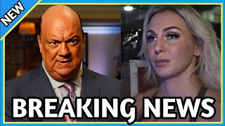 Paul Heyman SHOCKS WWE Fans with Heartbreaking News About Charlotte Flair! 💔😱